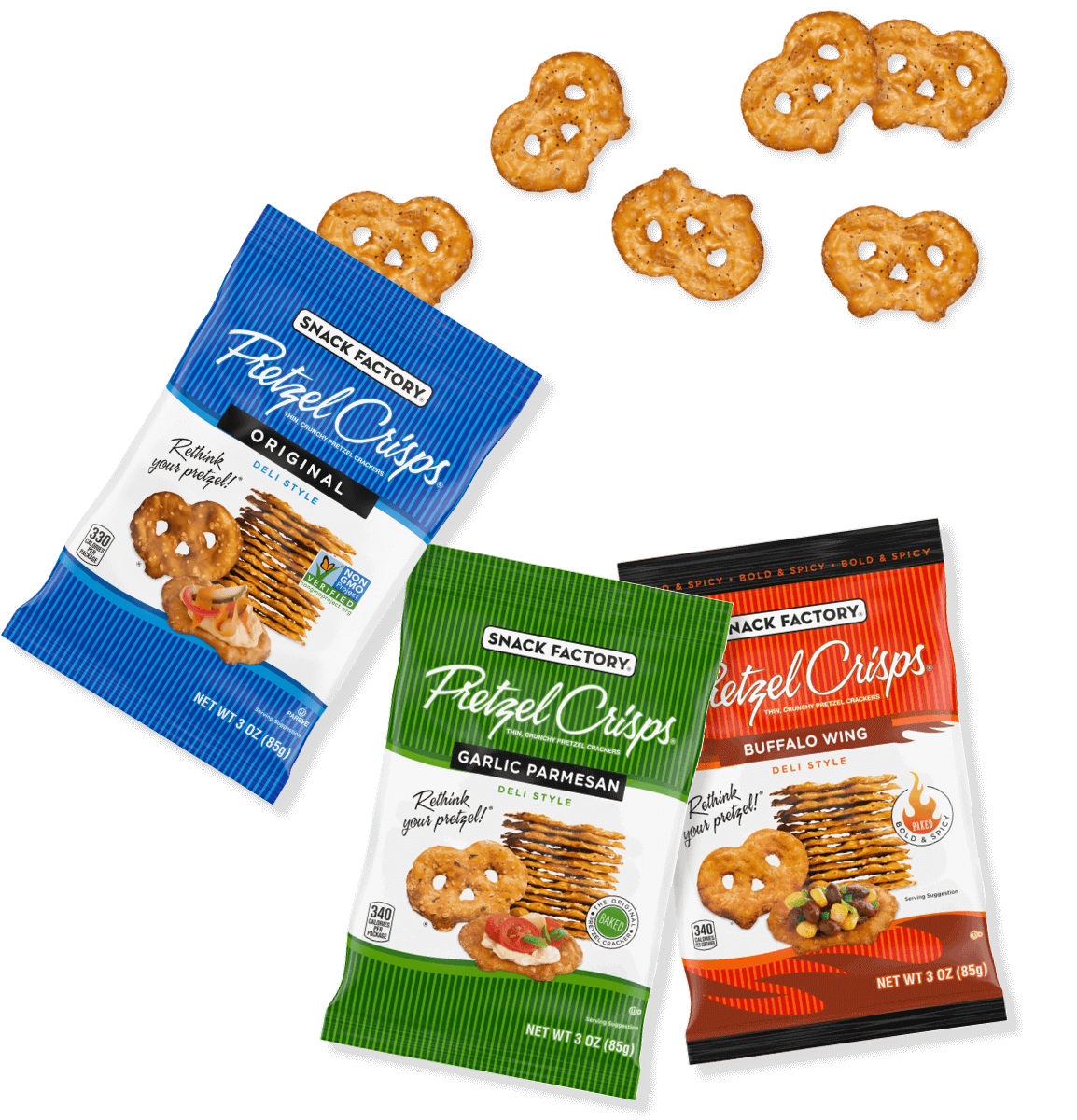 Snack Factory® Pretzel Crisps - product example