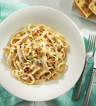 white cheddar cauliflower alfredo featured image