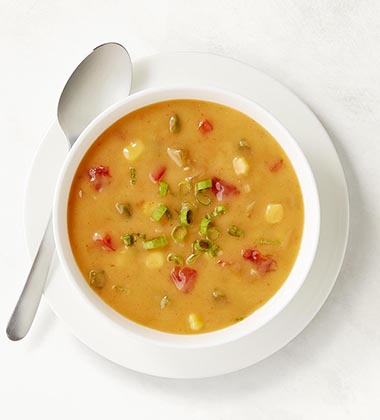 Delicious recipes on campbellsfoodservice.com - chicken enchilada soup