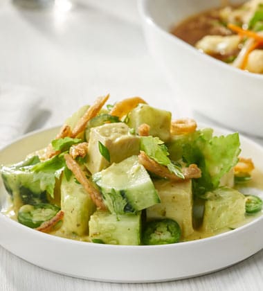 Delicious recipes on campbellsfoodservice.com - green curry cucumber salad