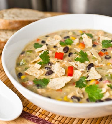 SOUTHWEST CHICKEN CORN CHOWDER