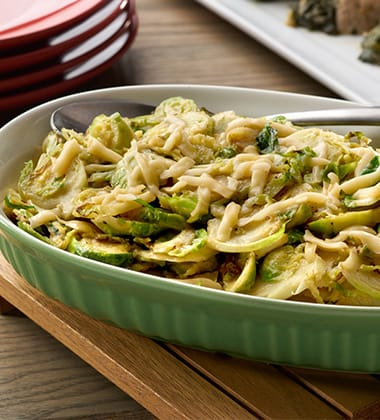 BROWN BUTTER BRUSSELS SPROUT GRATIN featured image