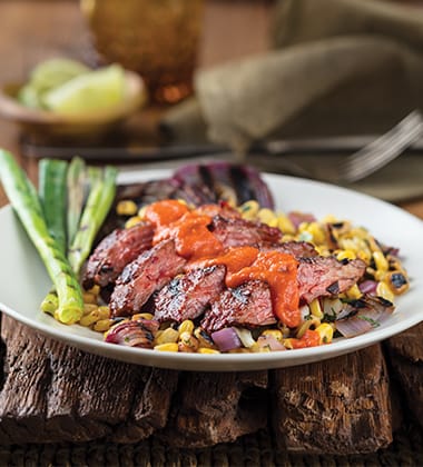 carne asada made with v8® spicy hot vegetable juice featured image