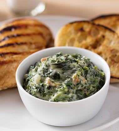 Delicious recipes on campbellsfoodservice.com - cream spinach made with campbell’s® healthy request® cream of chicken soup