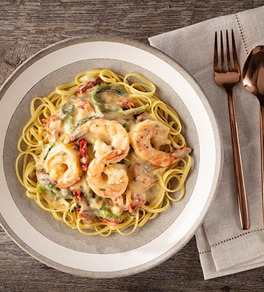 shrimp linguini