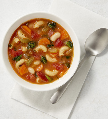 minestrone soup made with campbell’s classic low sodium tomato soup featured image