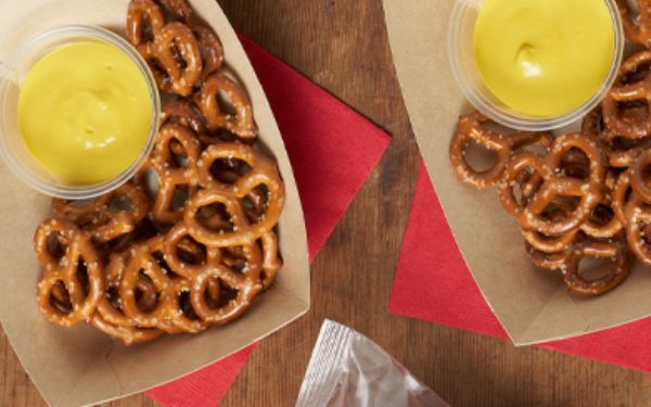 image of pretzels and dip