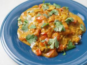 Creamy Indian Butter Mushroom Masala made with Campbell’s® Condensed Cream of Mushroom Soup