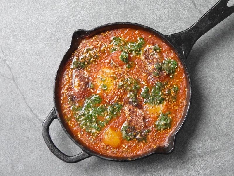 Shakshouka made with Campbell’s® Condensed Tomato Soup featured image