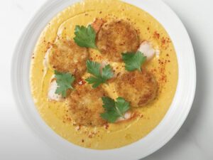 Mac and Cheese Bites made with Campbell’s® Culinary Reserve Lobster Bisque With Sherry