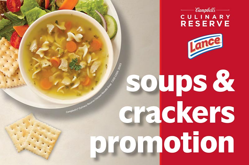 Soup & Crackers Promotion featured image