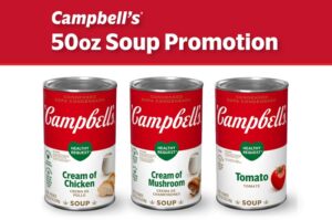 Campbell’s 50oz Soup Promotion