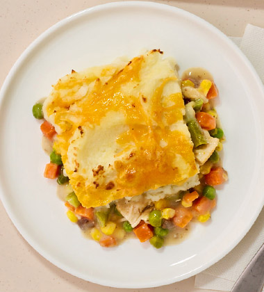 easy chicken shepherd’s pie featured image