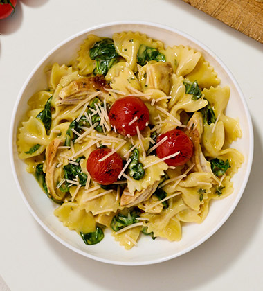 ROASTED CHICKEN & ARTICHOKE LASAGNA MADE WITH KALE MADE WITH CAMPBELLS® HEALTHY REQUEST® CONDENSED