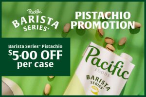 Barista Series Pistachio Promotion Case Rebate
