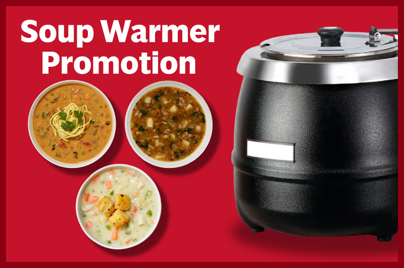Soup Warmer Promotion featured image