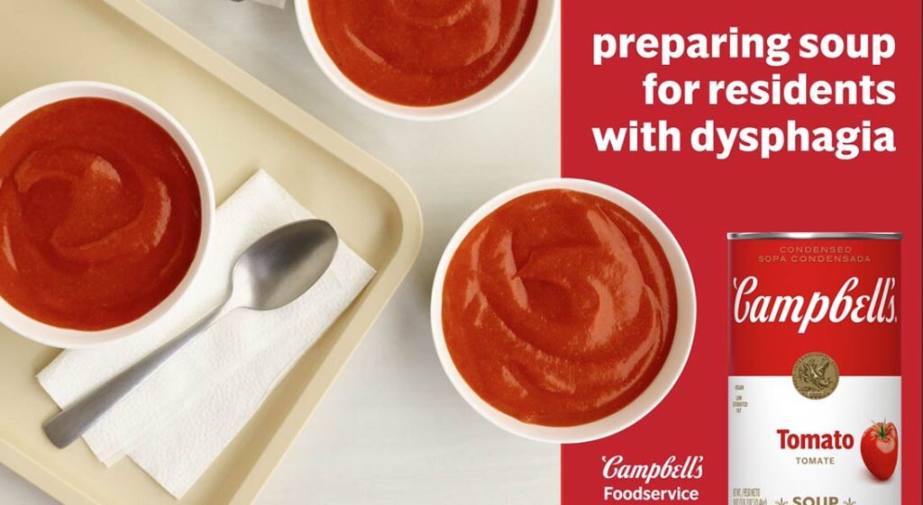 Preparing Campbell’s Tomato Soup for Texture-Modified Diets featured image