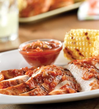GRILLED PICANTE BBQ CHICKEN