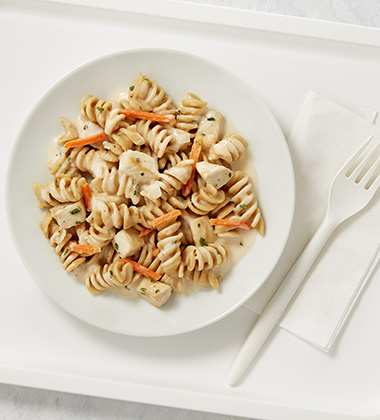 CHICKEN AND NOODLES MADE WITH SWANSON® UNSALTED CHICKEN BROTH (K-12)