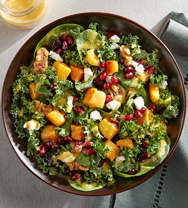 AUTUMN HARVEST SALAD MADE WITH CAMPBELL’S® SIGNATURE HARVEST BUTTERNUT SQUASH