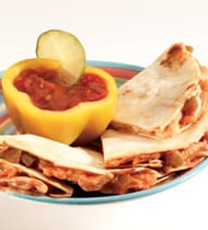ALAMO CHICKEN QUESADILLAS