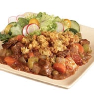 HEARTY ITALIAN VEGETABLE BEEF PEASANT DINNER