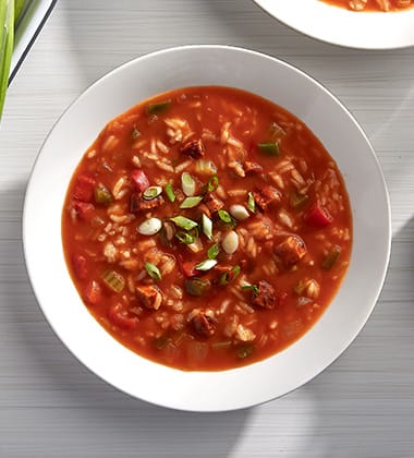 CHICKEN JAMBALAYA WITH CAMPBELL’S® HEALTHY REQUEST TOMATO SOUP