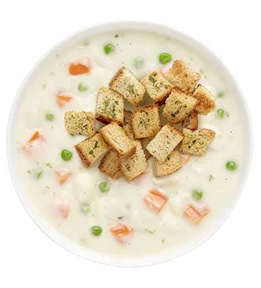 CAMPBELL’S FRESH PREPARED SOUP SPOT®: CREAMY CHICKEN POT PIE SOUP WITH SOUP CUSTOMIZER TM GR. 9-12