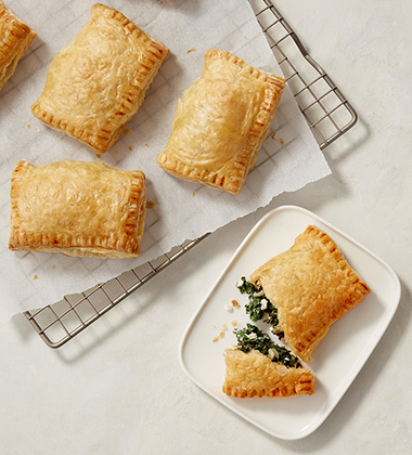 Delicious recipes on campbellsfoodservice.com - spanakopita puffs
