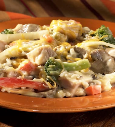 MINNESOTA TURKEY AND WILD RICE BAKE