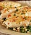 HALIBUT WITH BEANS AND SPINACH